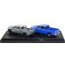 Масштабная модель Набор из 2 CHEVROLET Silverado Customer Pick-up 2014 Blue and Silver 